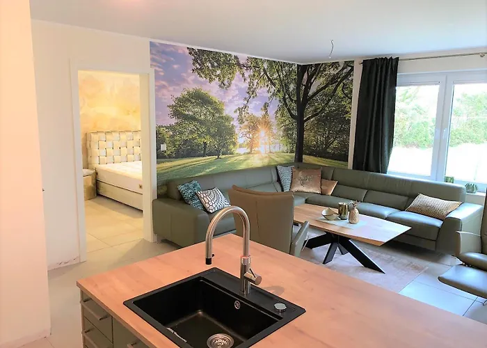 Landblick 4 - Luxusferienhaus Fuer Bis Zu 7 Personen Feriehus *